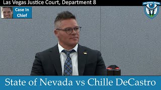 The State of Nevada vs Jose quotChillequot DeCastro March 19 2024 [upl. by Namref]