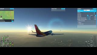 MSFS2020  FULL FLIGHT  Southwest Airlines  Boeing 737700  EUGOAK  SWA698 [upl. by Ennyl]