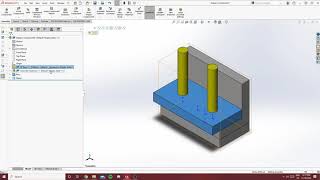 Dissolving Subassemblies  SolidWorks 2020 [upl. by Gilbertina]