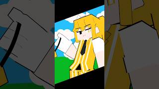 I GOT YOU meme  minecraft mineimator fypシ゚ Neru Miku mesmerizer [upl. by Rowan158]