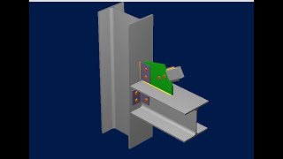 Ram connection Designing gusset plate for bracing [upl. by Nerb61]