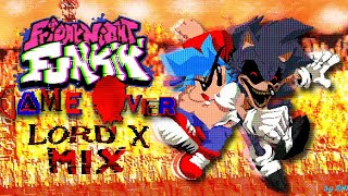 FNF Game Over Lord X Mix SonicEXE PC [upl. by Herrera]