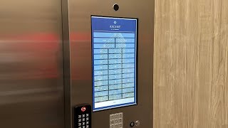 Touchscreen ThyssenKrupp Momentum Elevators  Ascent Apartments  St Petersburg FL [upl. by Hughett590]