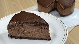 No Bake  No Egg  No Gelatin  Oreo Chocolate Cheese Cake Recipe  ओरियो चॉकलेट चीज़ केक [upl. by Penthea]