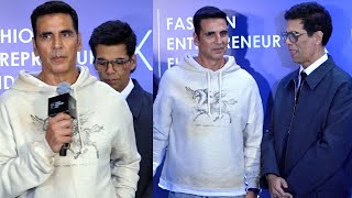 Akshay Kumar Karan Johar And Fashion Entrepreneur Fund Announce 3rd Fef Gala An Exciting Alliance [upl. by Eittah918]