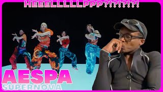 😵‍💫  aespa 에스파 Supernova MV REACTION [upl. by Iot419]