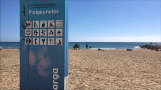 Platja Llarga  Cubelles  Garraf  Octubre 2017 [upl. by Earehc]