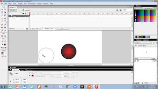 Macromedia Flash Professional 8 beginners tutorial PART 1 [upl. by Phaih875]