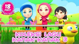 Koleksi Lagu Kanak Kanak 3  Jana Wada Zaza  Itik Tokwi Mandi Dalam Kolam Dan LainLain  18 Minit [upl. by Htial]