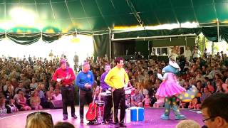 The Wiggles Live  The emcee sings [upl. by Enidan]