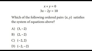 SAT Math Test Preps  Quick and Easy 19 [upl. by Mufinella98]