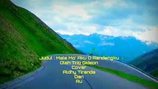 Malemo Aku O Rendengku  cover Aldhy dan Rudianto Lirik [upl. by Yenahc]