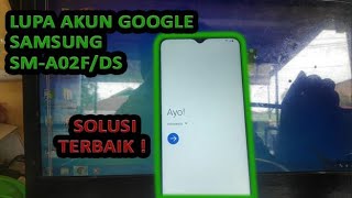 Lupa akun google SAMSUNG SMA022fDS BYPASSGOOGLEACCOUNT [upl. by Treblah]