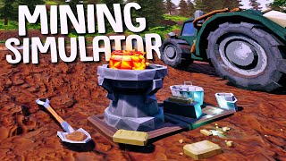 Building A Gold Mining Base – New Openworld Gold Mining Simulator – Hydroneer [upl. by Elsworth617]