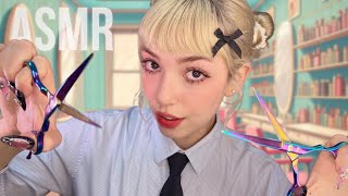 ASMR O CORTE DE CABELO MAIS RELAXANTE DE TODOS 😴✂️ [upl. by Obadiah]