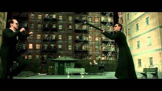 The Matrix Reloaded Burly Brawl Fight Scene HD High Quality [upl. by Atihana]