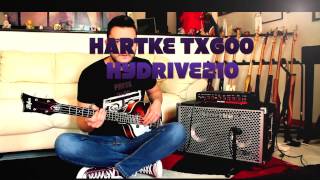 HARTKE TX600 amp HyDrive 210  MATTEO CARLINI [upl. by Hammel]