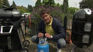 Handige tips bij het aansluiten van een gasfles  IK BBQ VOOR JOU [upl. by Guerra]