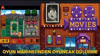 Sinema Salonundaki Vinç Oyunundan Oyuncak Düşürme  Stardew Valley yenigüncelleme [upl. by Naraa]