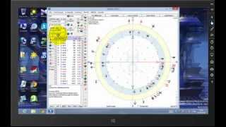 Uranus 30 on Windows 8 Pro Tablet Simulator  Uranian Astrology Software [upl. by Eulalie230]