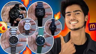 6 Best Watches For College And Daily Wearing From Meesho  Starting ₹183  TALIB Styling [upl. by Nrubliw]