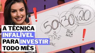 50 x 30 x 20  TÉCNICA SIMPLES E PODEROSA PARA INVESTIR DINHEIRO Revelei o meu segredo [upl. by Fessuoy]