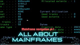 Mainframe Basic Navigation pt1  All About Mainframes [upl. by Gnouc]