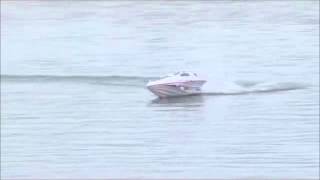 Blue Streak 2 Channel RC Boat 7008 [upl. by Anurb]