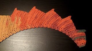 How to crochet a dragon tail Katia BELICE [upl. by Tolkan]