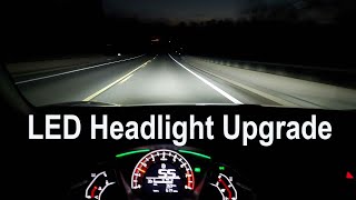 20162021 Honda Civic 10th gen LED headlight Upgrade [upl. by Calendra]