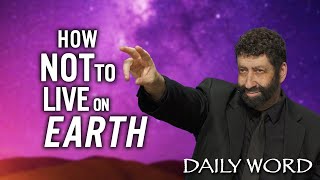 How Not to Live on Earth  Jonathan Cahn Sermon [upl. by Aracaj]