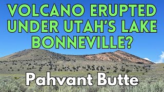 A Volcano Explosively Erupted Under Utahs Ancient Lake Bonneville Pahvant Butte [upl. by Orgel]