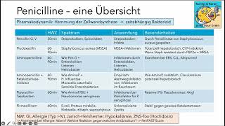 Penicilline  eine Übersicht [upl. by Welford]