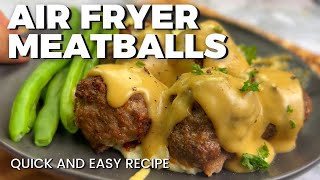 The Best Meatball Air Fryer Recipe [upl. by Nare320]