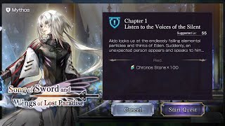 Another Eden Global 25100 Mythos Chapter 1 quotListen to the Voices of the Silentquot Walkthrough [upl. by Acimat]