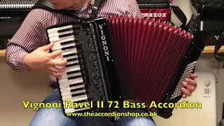 Vignoni Ravel II 72 Bass Accordion [upl. by Punke984]