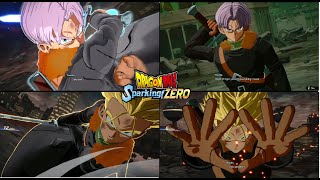 TIME PATROL TRUNKS MOD SHOWCASE  DRAGON BALL Sparking Zero [upl. by Jack992]