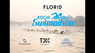 Florid KOCHI Swimathon 2023 I Indias Largest River Swimathon I 10 Km [upl. by Aidnac]