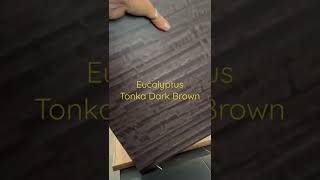 Poggenpohl kitchen wood in Eucalyptus Tonka Dark Brown [upl. by Anytsirhc]