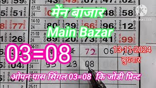 Main bazar matka trick today Single Jodi mainbazartrick [upl. by Libove]