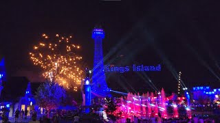 Kings Island quotAdventure Awaitsquot Full DroneFireworks Show 2023 [upl. by Dorehs771]