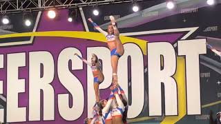 Stingrays Allstars Orange 🍊 CHEERSPORT 2022 Day 2 [upl. by Previdi]