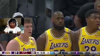 quotLEBRON LAST GAME AGAINST THE CAVSquot  Lil Gerber Reacts To LAKERS at CAVALIERS [upl. by Monjo]