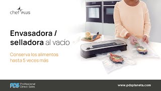 PDS Planeta  Descubre la Envasadora al vacío de ChefPlus  Batch Cooking [upl. by Chubb154]