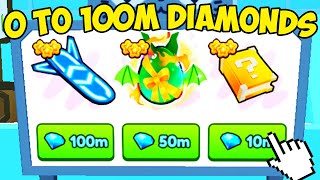 Insane Trade for 100 MILLION GEMS in Roblox Pet Simulator 99 [upl. by Tillie495]