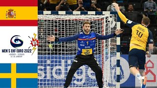 Sweden vs Spain handball Highlights final Mens EHF EURO 2022 [upl. by Oesile]