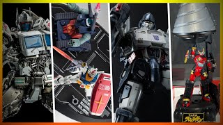 Mecha News Update 13 GoShogun Gurren Lagann White Base Team MS Megatron Ultra Magnus [upl. by Irving]