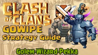 Clash of Clans  TH8 GoWiPe Strategy Guide [upl. by Anelhtac755]