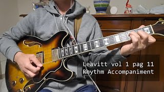 Leavitt vol 1 pag 11 Rhythm Accompaniment [upl. by Lanza]