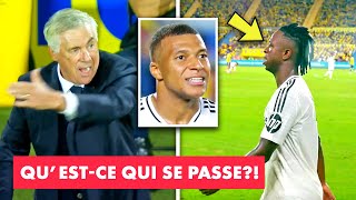 🚨 Visiblement PAS HEUREUX  Vini Jr remplacé à cause de Mbappé – Réaction à la caméra  Real Madrid [upl. by Noach]